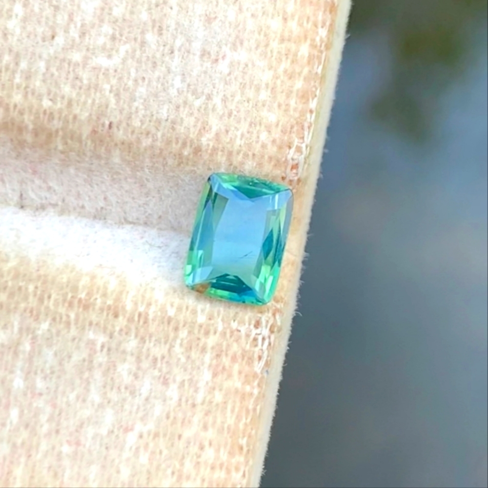 Gorgeous Certified Teal Sapphire